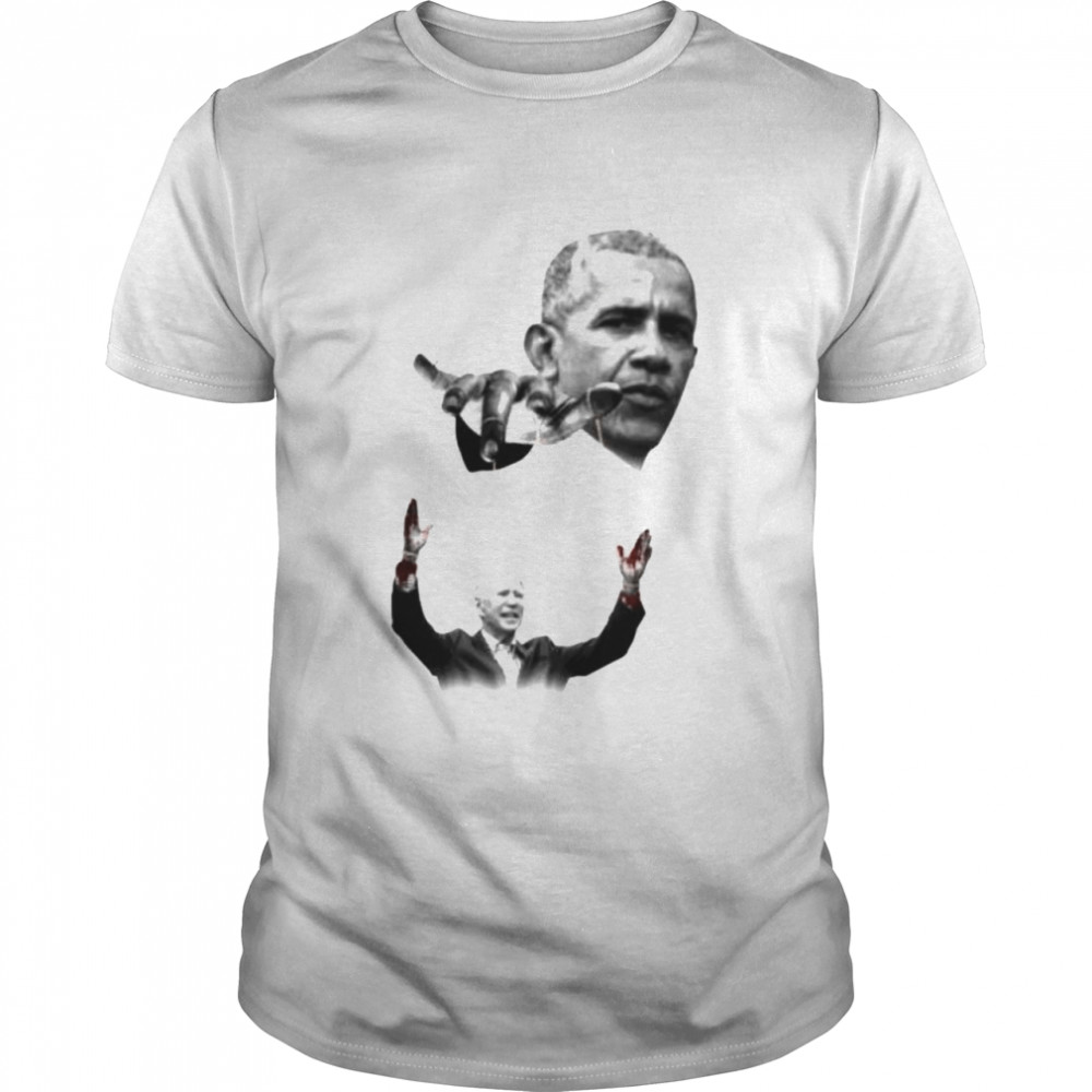 Obama control Biden puppet shirt