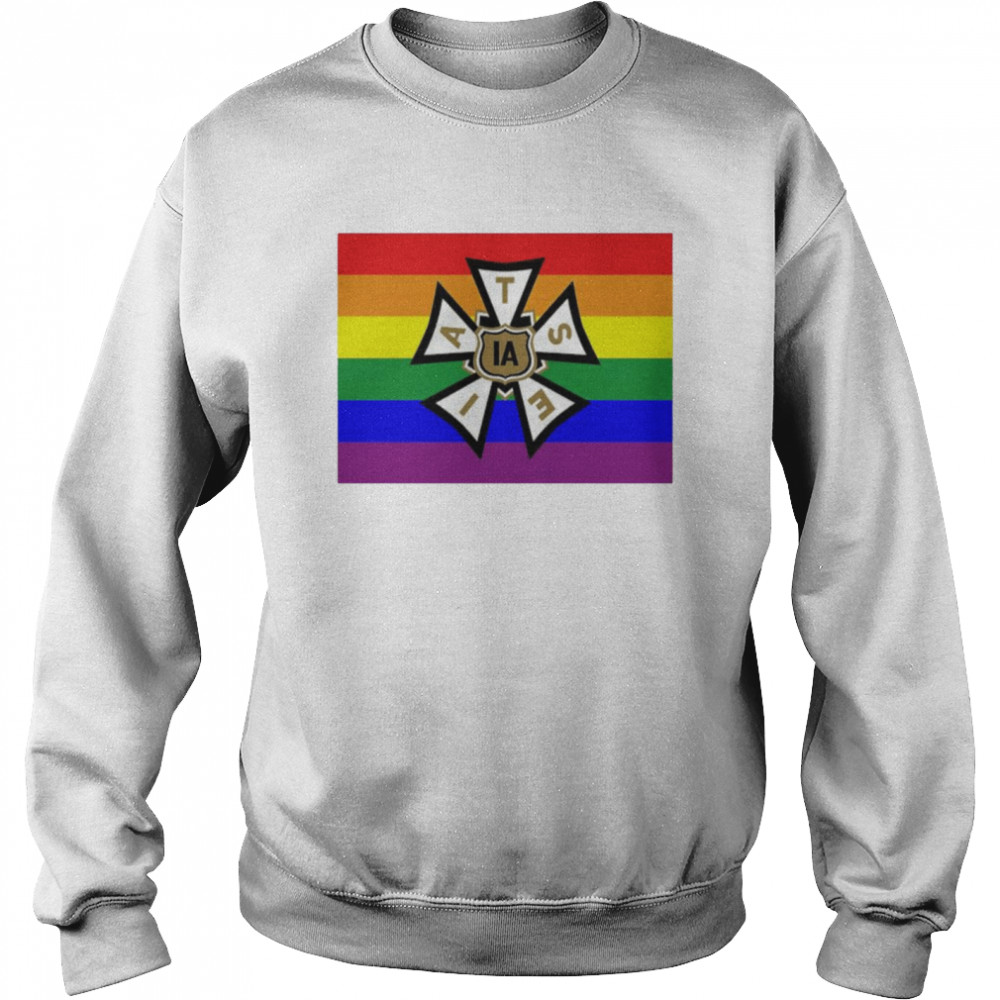 LGBT pride IATSE shirt Unisex Sweatshirt