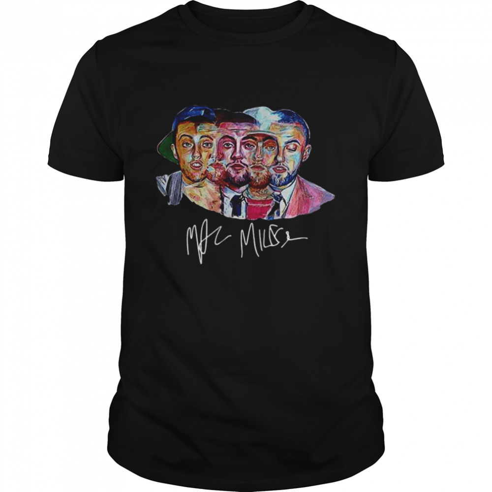 The Evolution Of Mac Miller Signature T-shirt