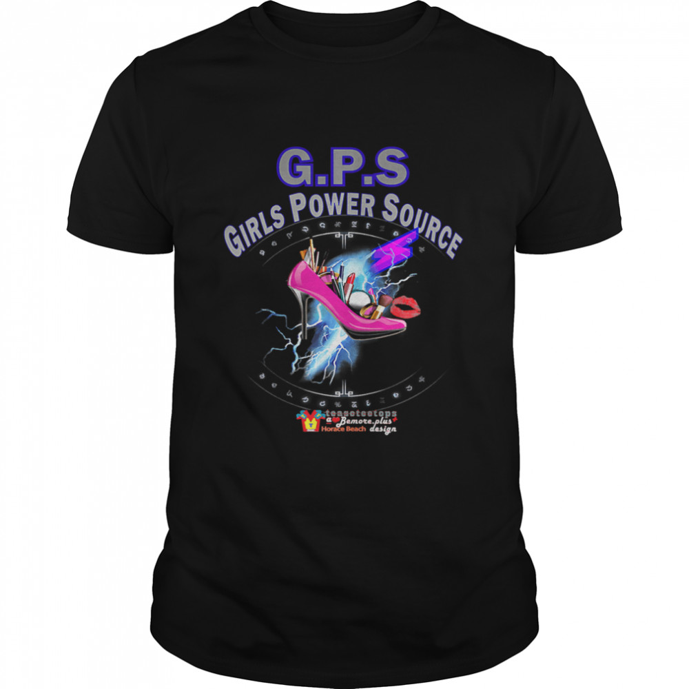 Bemore.Plus Designs,(GPS) Girl’s Power Source shirt