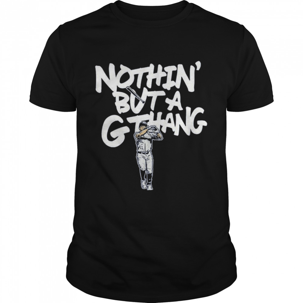 Giancarlo Stanton baseball nothin’ but A G Thang shirt