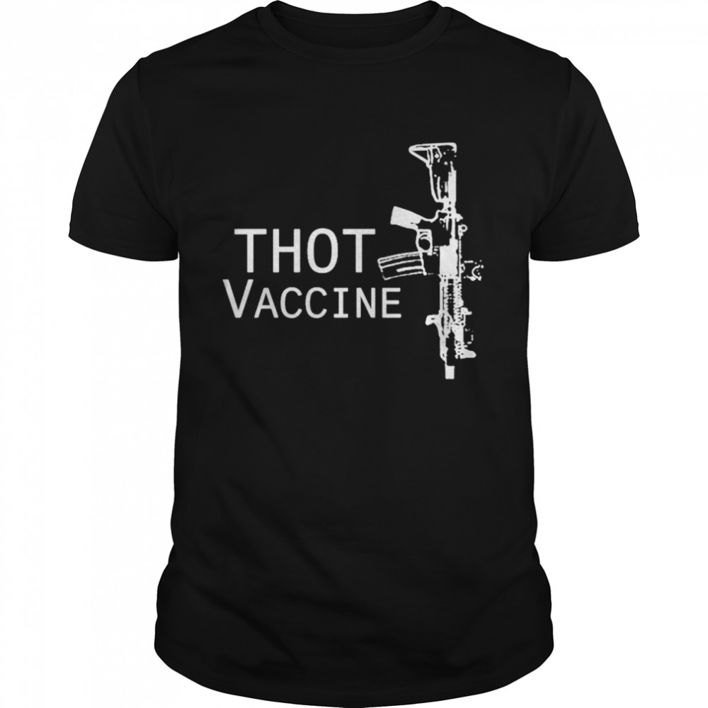 Original gun thot vaccine shirt Classic Men's T-shirt
