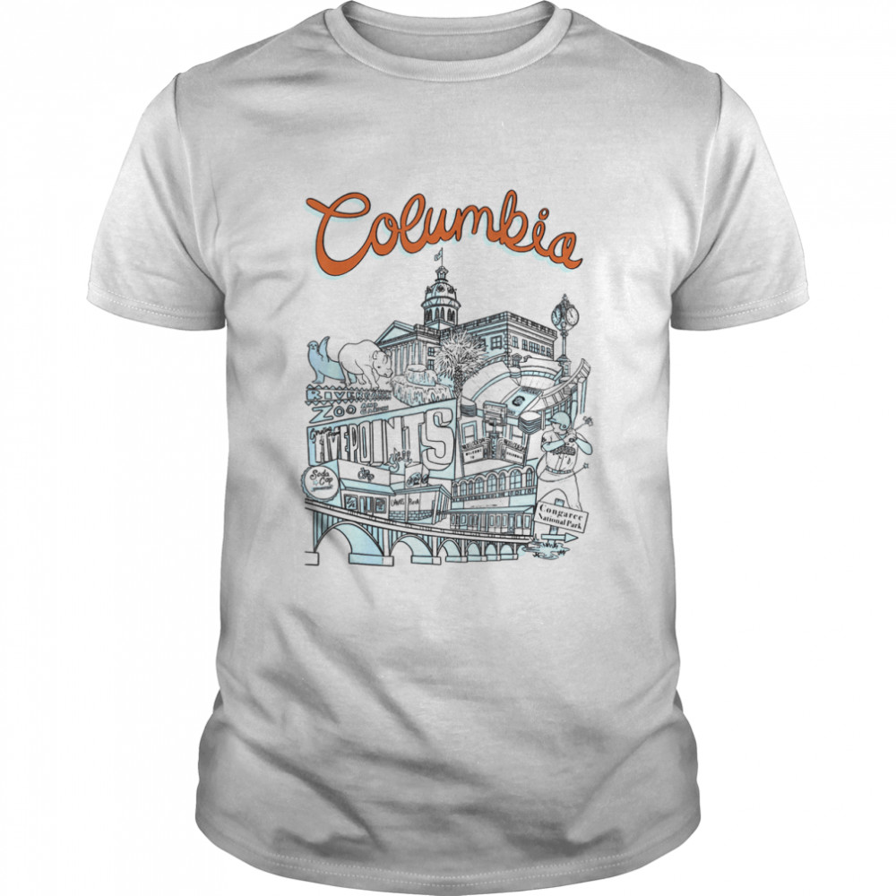 Columbia South Carolina Collage 2021 shirt