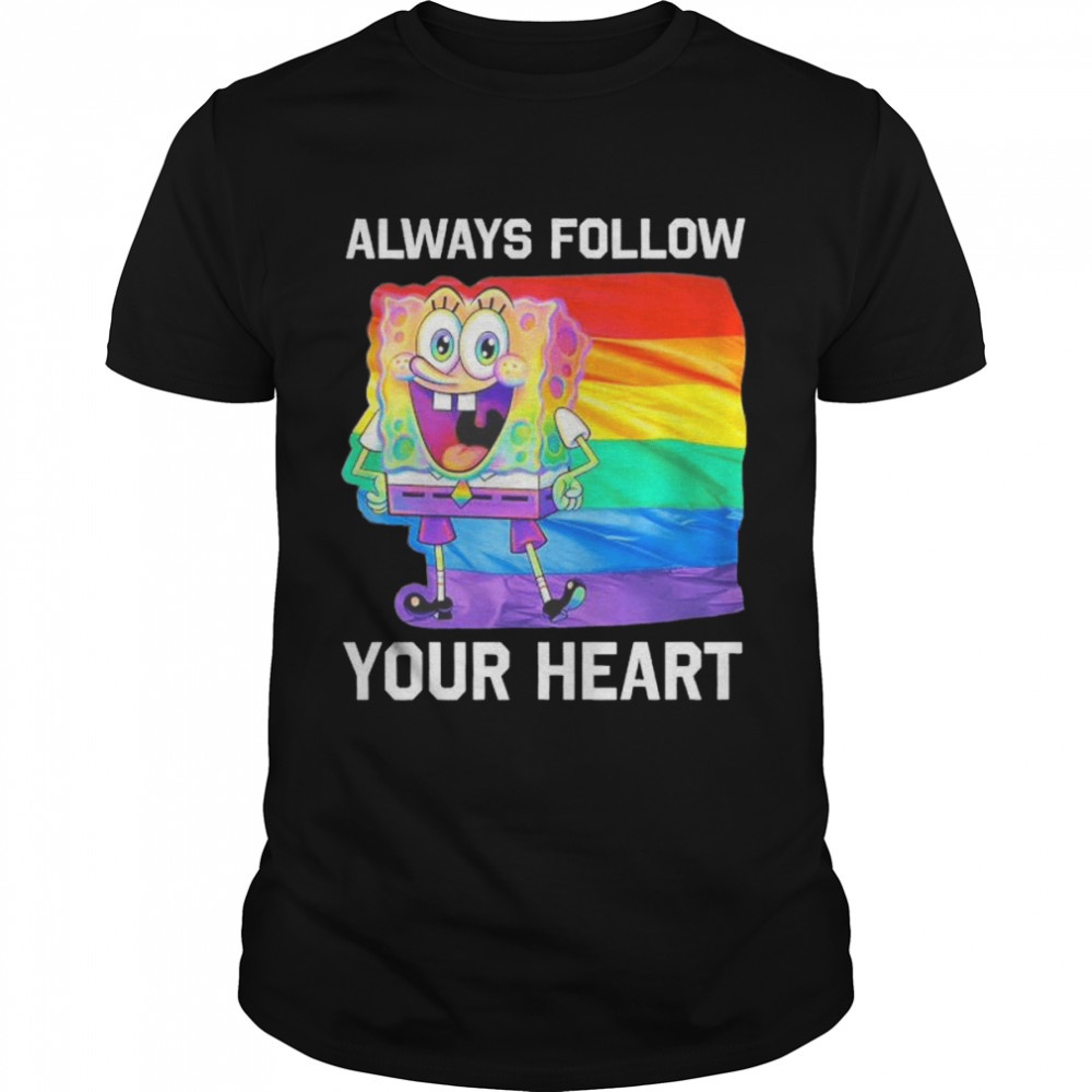 LGBT Stitch always follow your heart shirt