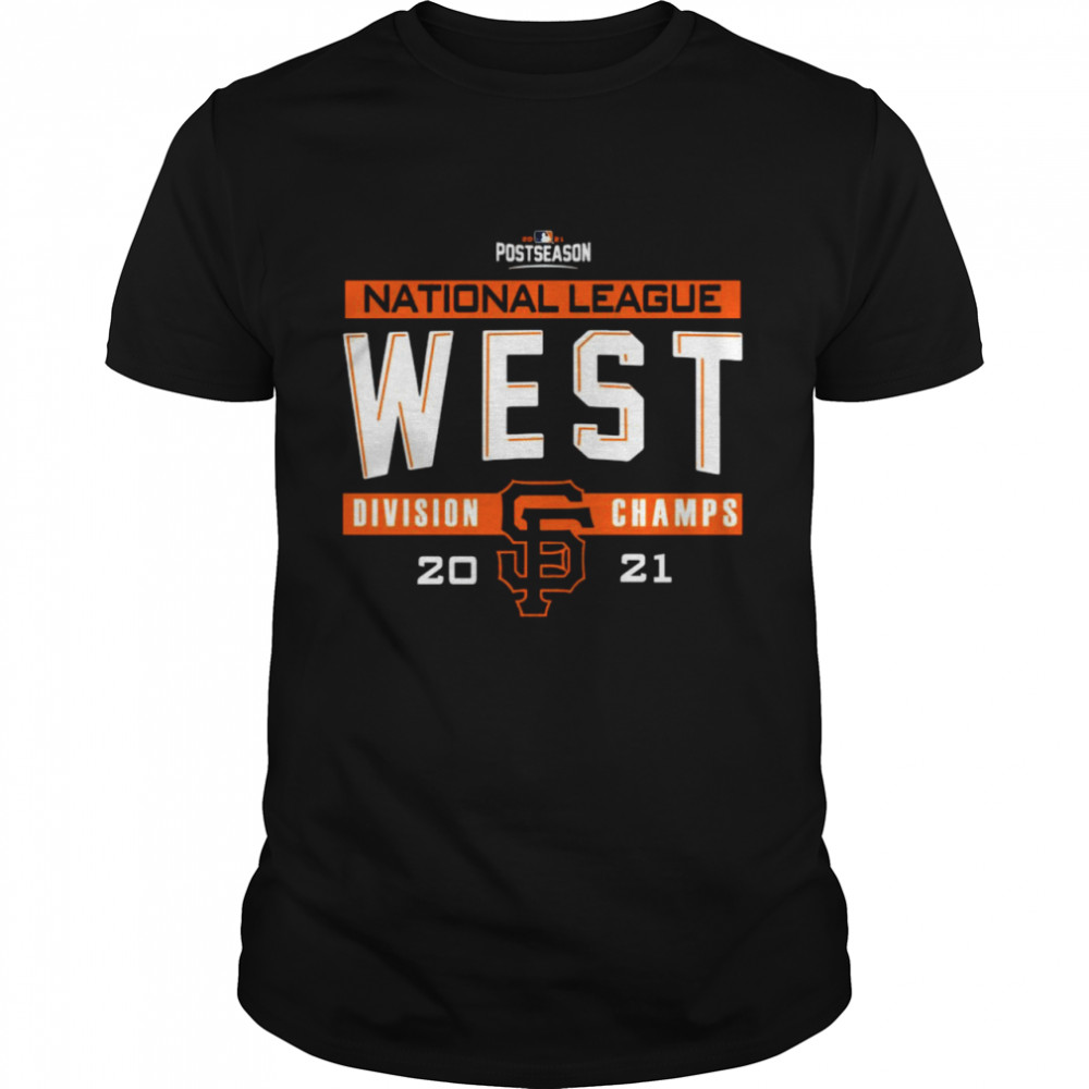 San Francisco Giants 2021 NL West Division Champions Locker Room shirt Classic Men's T-shirt