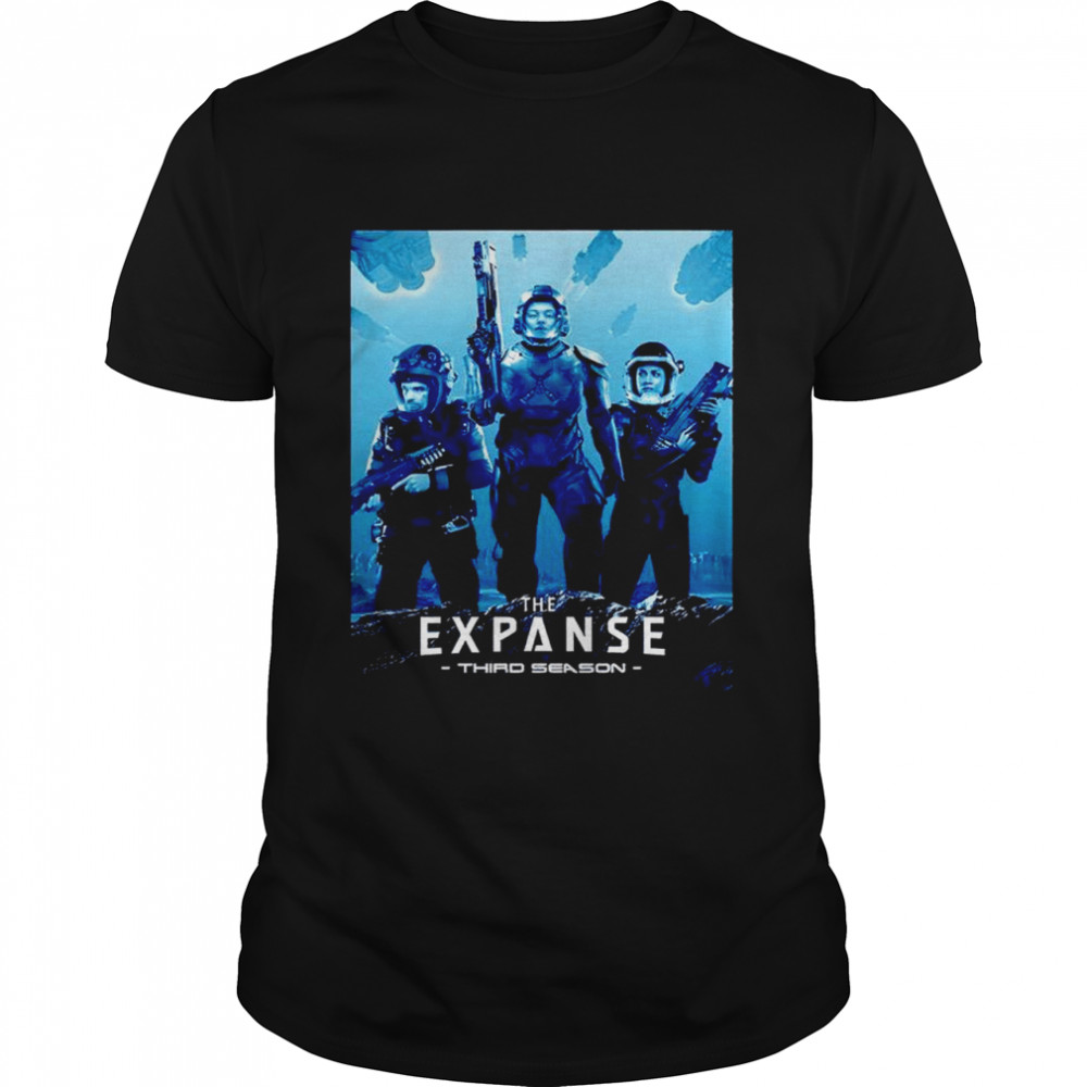 The Expanse Third Season poster shirt