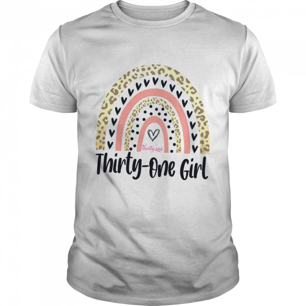 Thirty One Girl Rainbow shirt