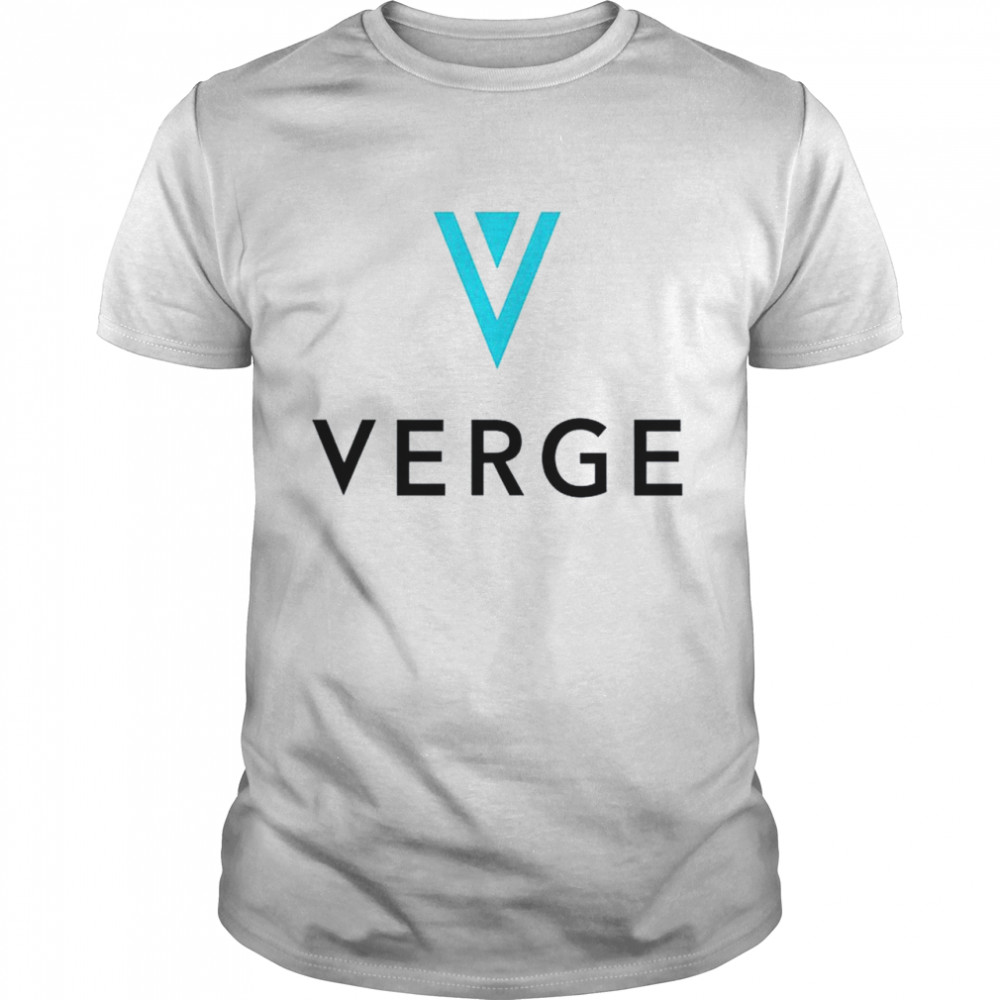 Verge Cryptocurrency logo shirt