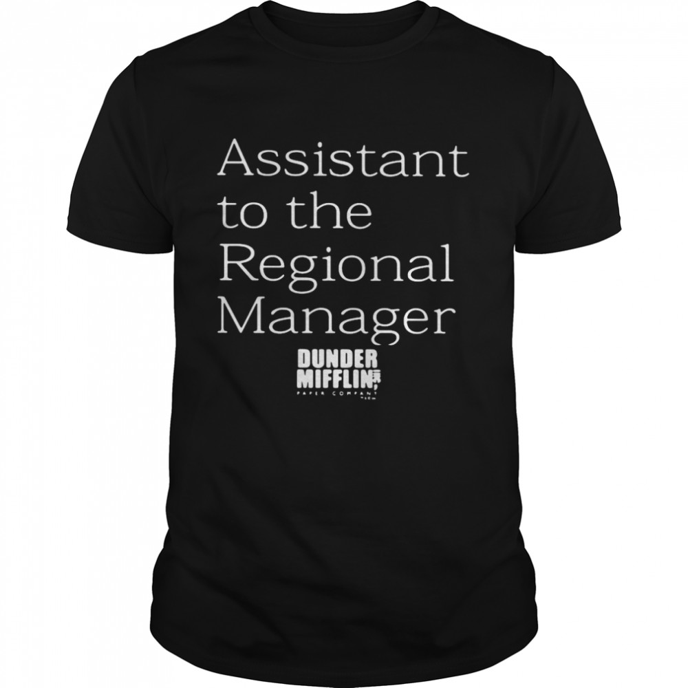 Assistant To The Regional Manager Dunder Mifflin T-shirt Classic Men's T-shirt