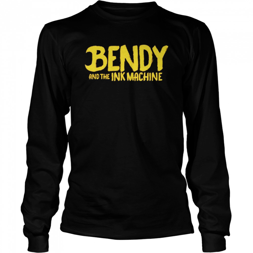 Bendy and the ink machine shirt Long Sleeved T-shirt
