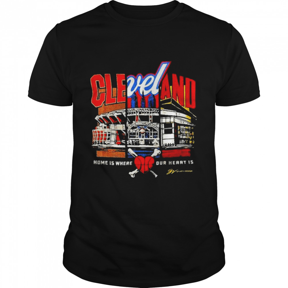 Cleveland Browns home is where the heart is shirt