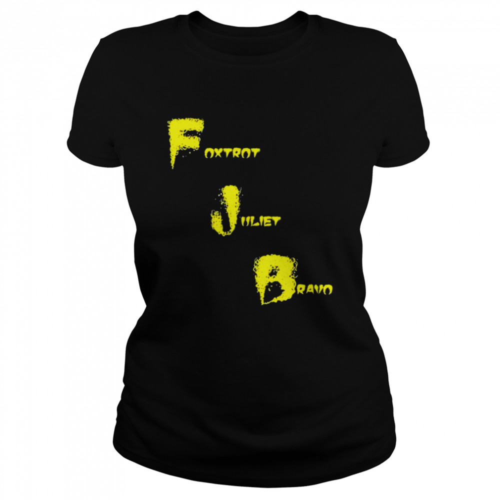 FJB Foxtrot Juliet Bravo Fuck Biden T-shirt Classic Women's T-shirt