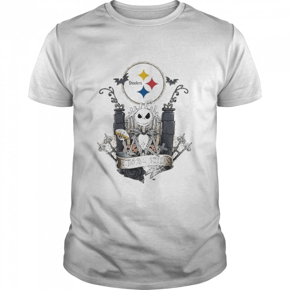 Jack Skellington the nightmare Pittsburgh Steelers shirt