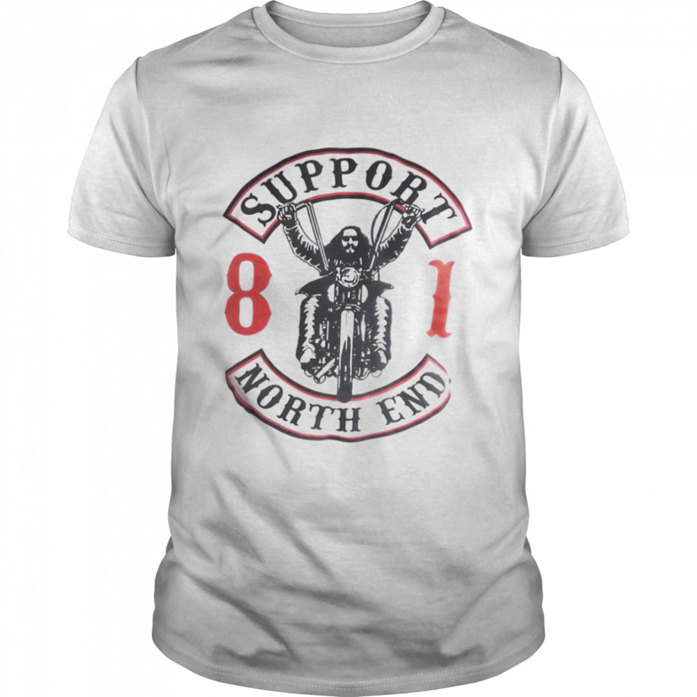 Support 81 north end shirt