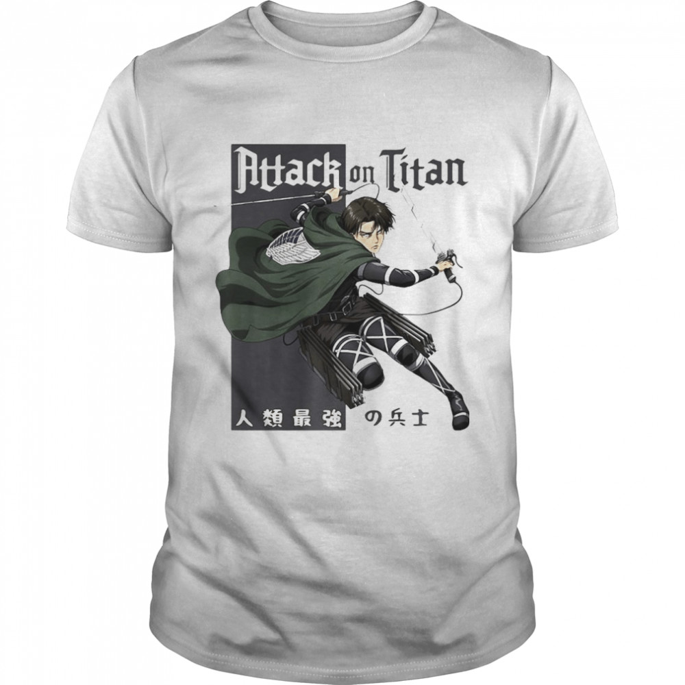 Attack On Titan Season 4 Humanity’s Strongest Soldier t-shirt