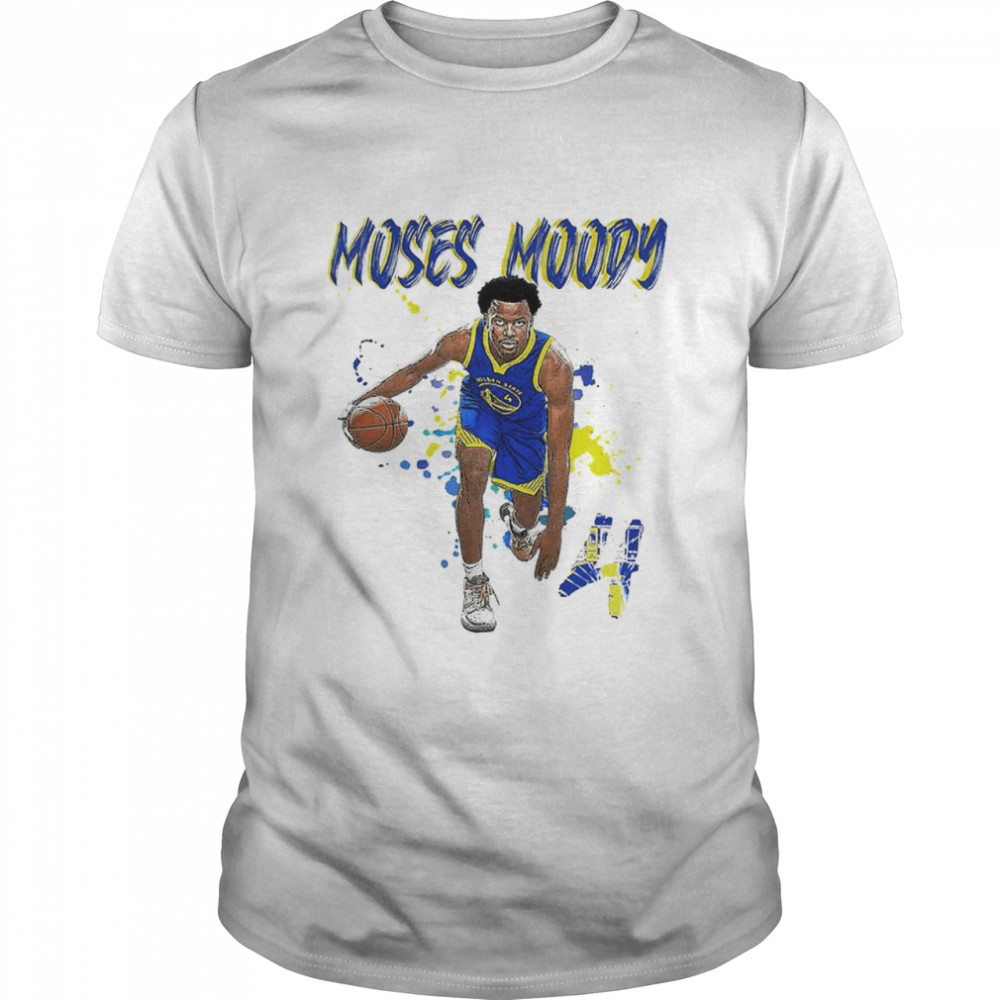 Moses Moody Golden State Warriors basketball shirt