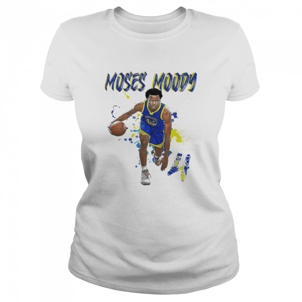Moses Moody Golden State Warriors basketball shirt Classic Women's T-shirt