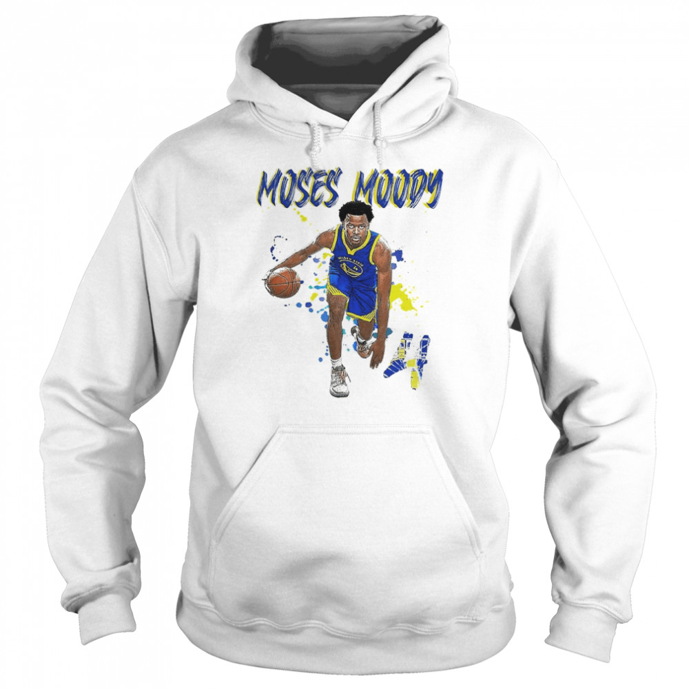 Moses Moody Golden State Warriors basketball shirt Unisex Hoodie