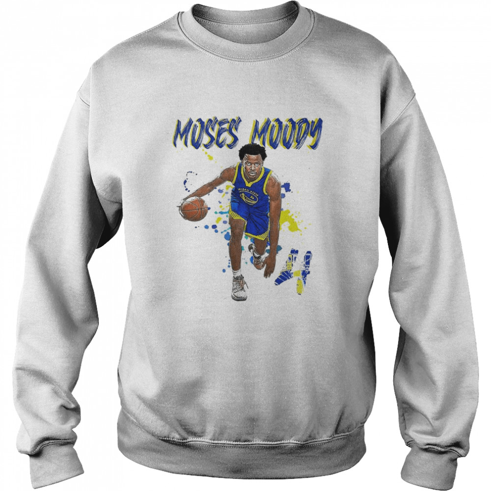 Moses Moody Golden State Warriors basketball shirt Unisex Sweatshirt