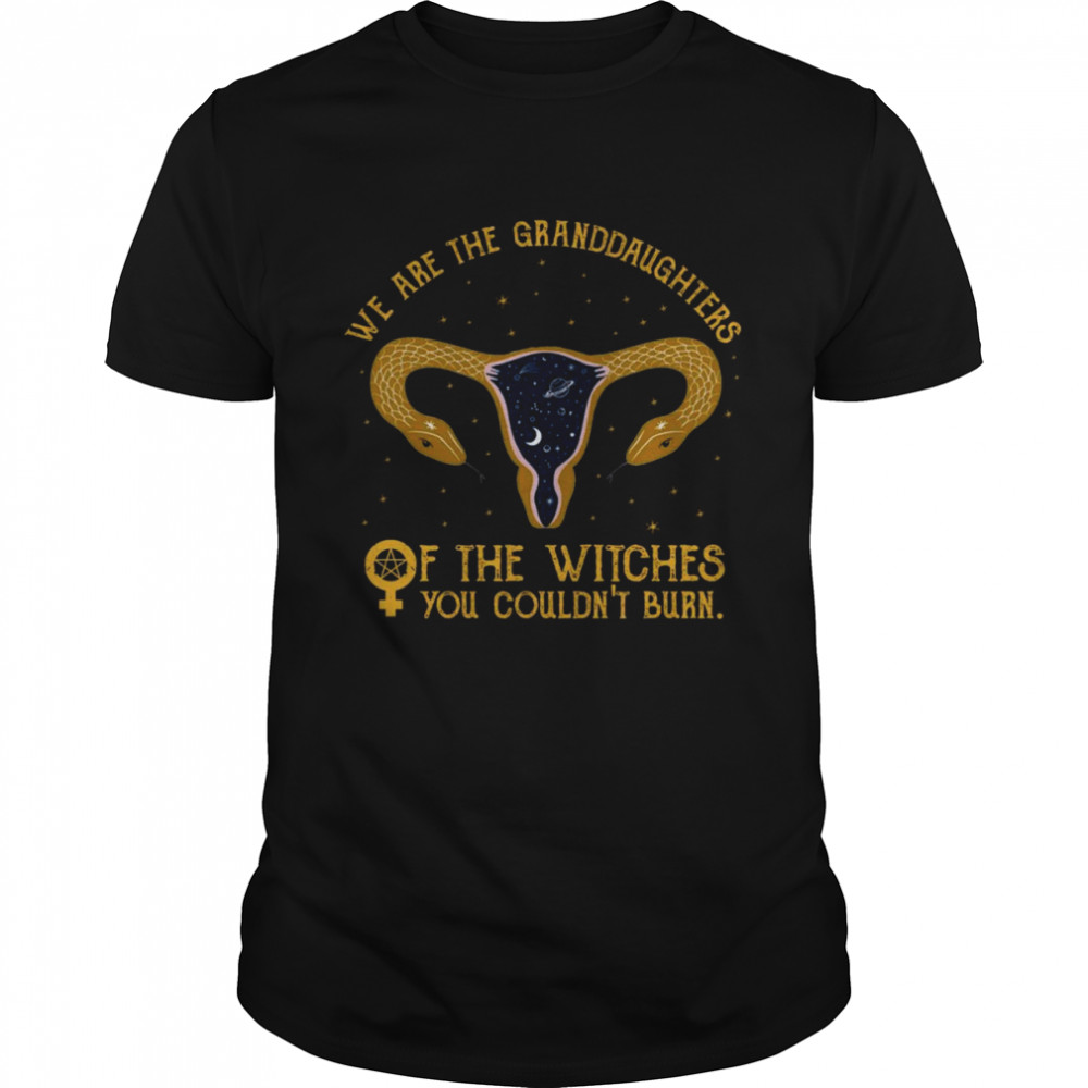 We are the granddaughters of the witches you couldn’t burn shirt