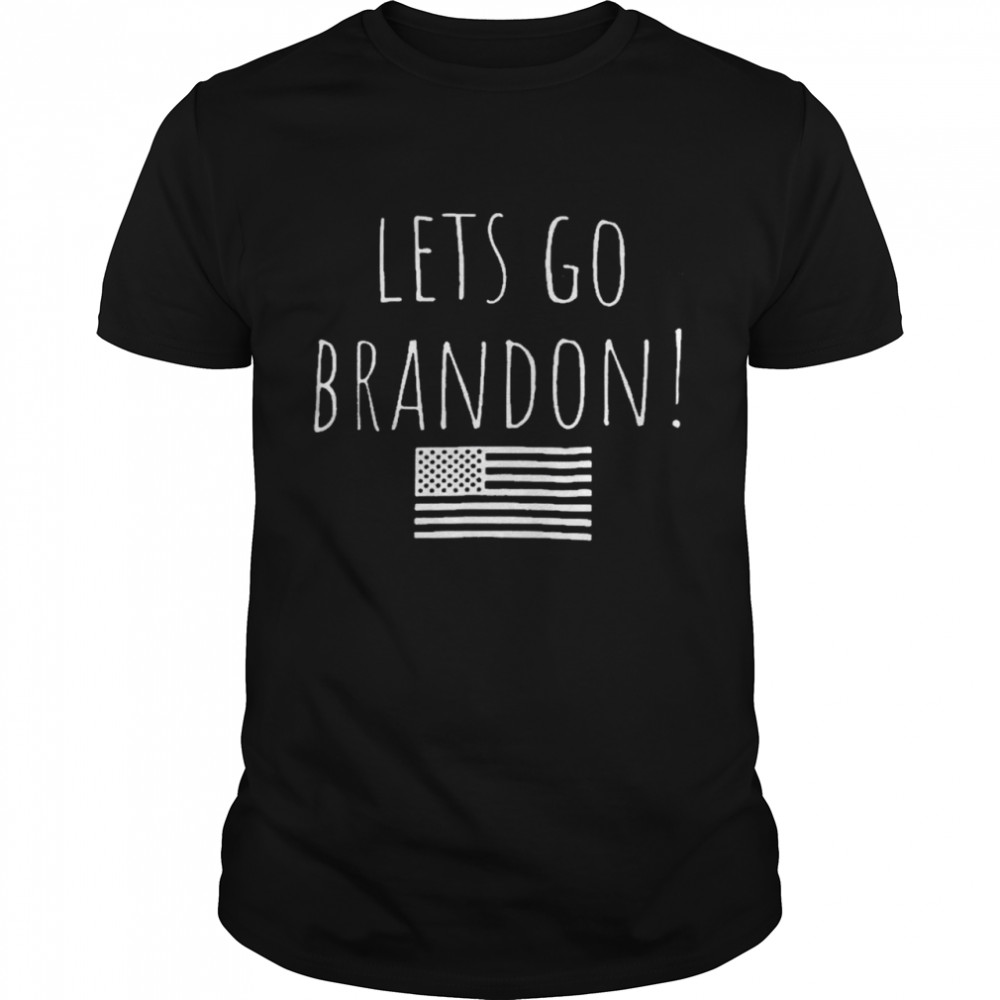 Lets go brandon fake news again shirt
