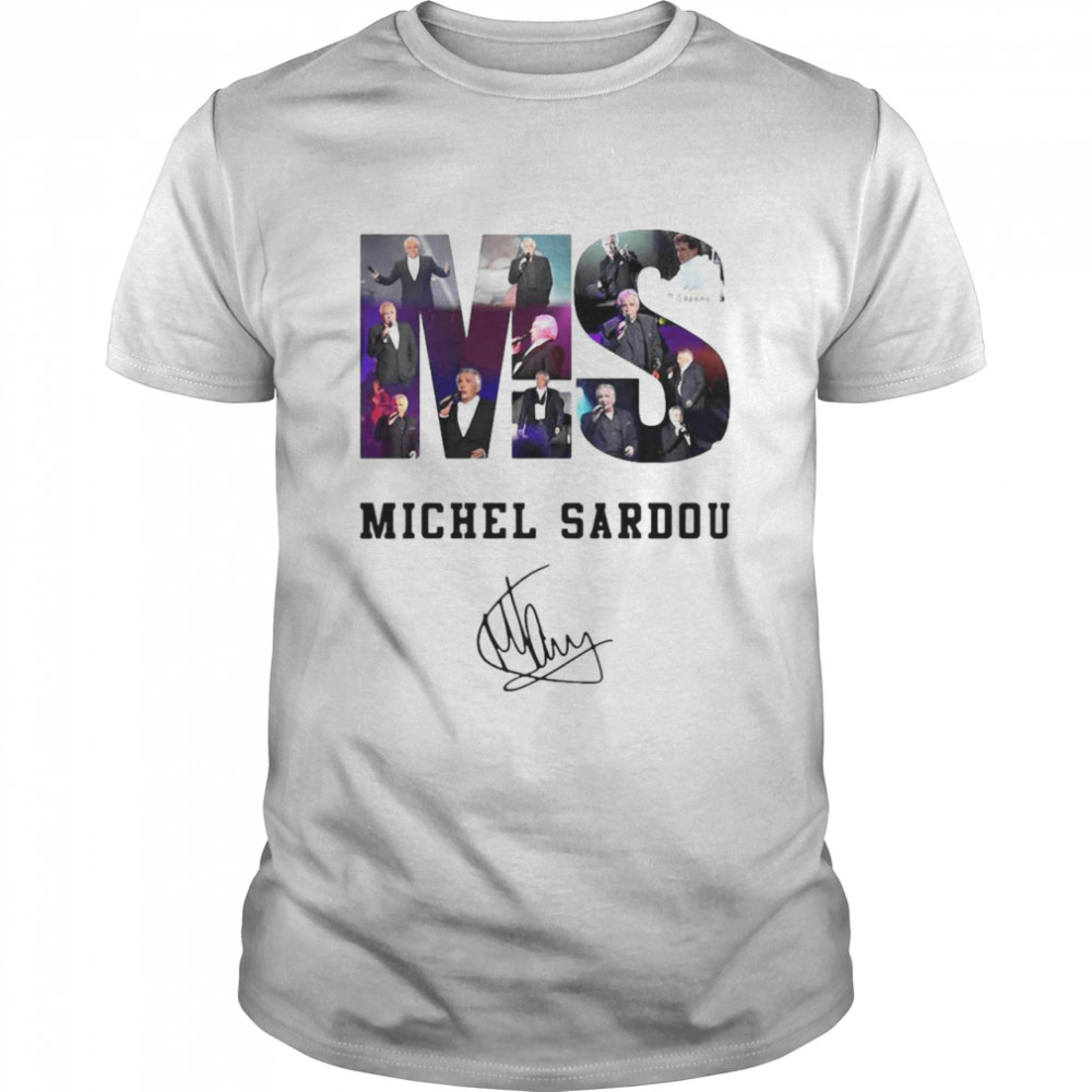 MS Michel Sardou Signature T-shirt