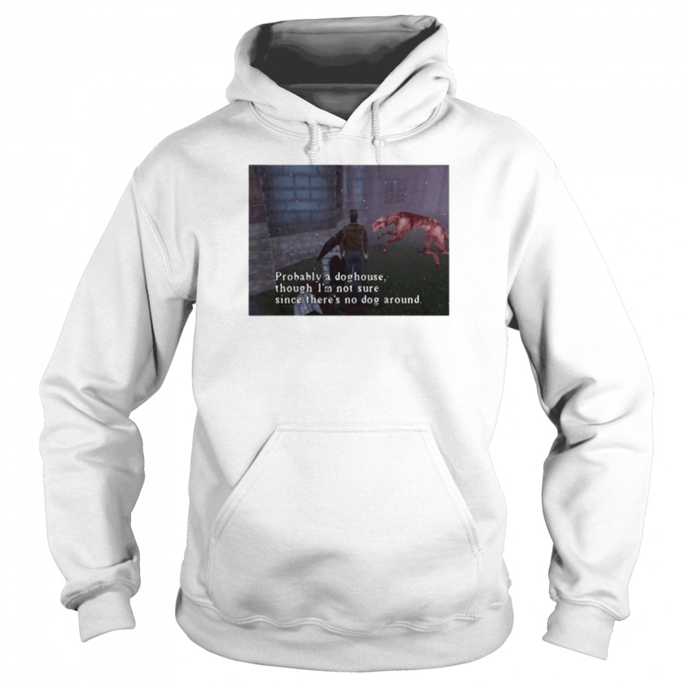 Probably A Doghouse Though There X27 S No Dog Around T-shirt Unisex Hoodie