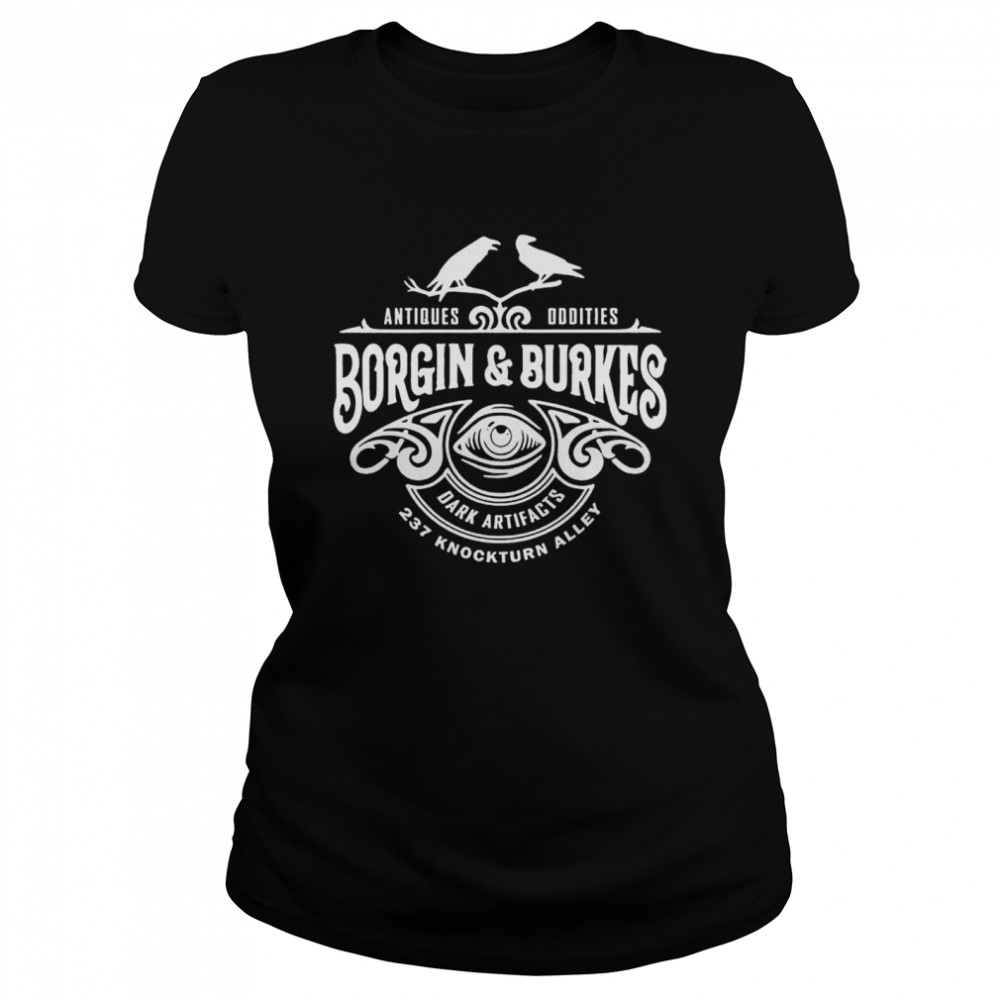 Borgin and Burkes Unusual and Ancient Wizarding Artefacts Wizard shirt Classic Women's T-shirt