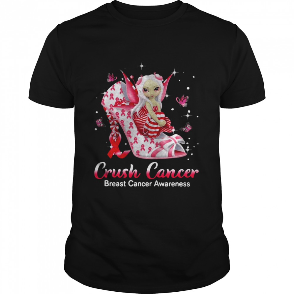 Crush Cancer Breast Cancer Awareness T-shirt