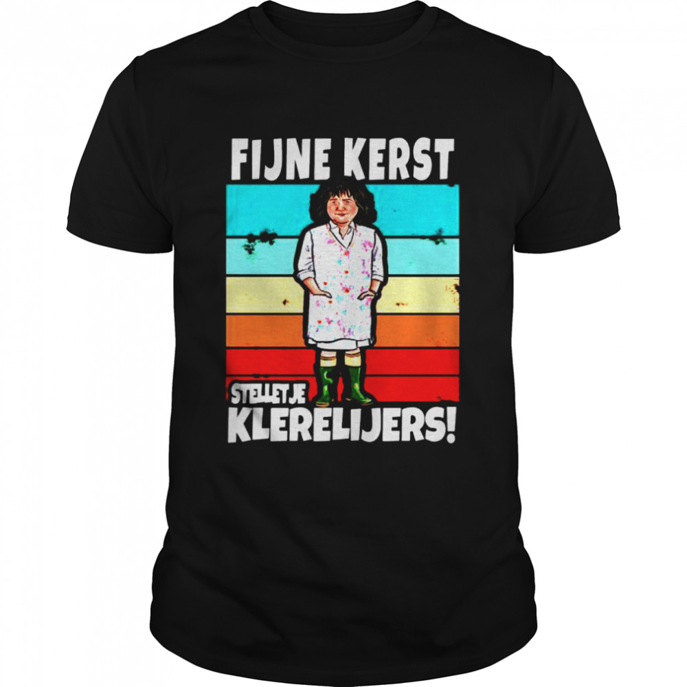 Fijne Kerst stelletje Klerelijers shirt Classic Men's T-shirt
