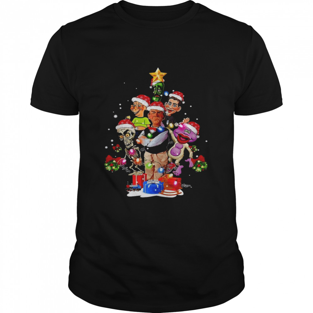 Jeff Dunham Christmas Tree T-shirt