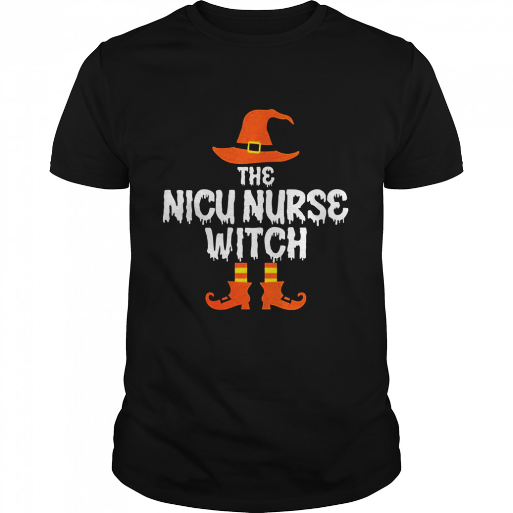 NICU Nurse Halloween Witch Shirt