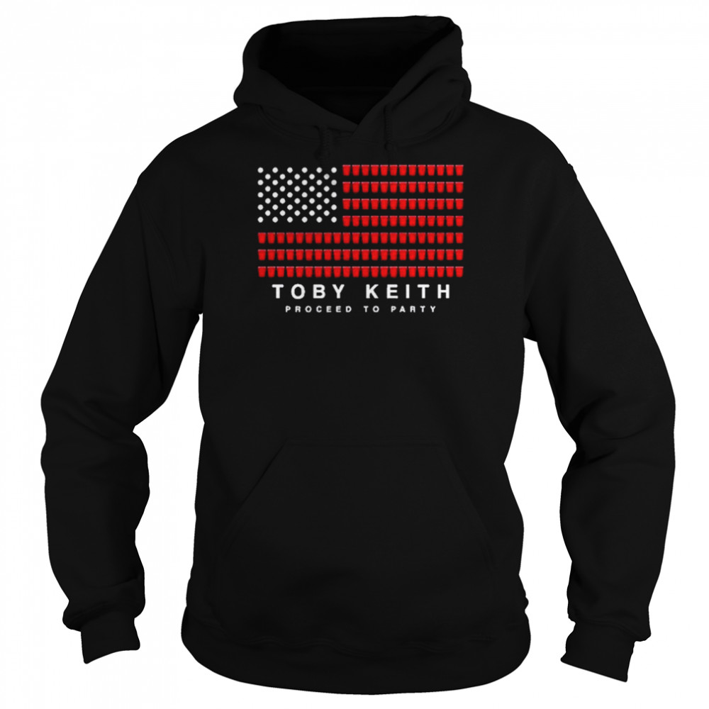 Toby keith USA flag shirt Unisex Hoodie