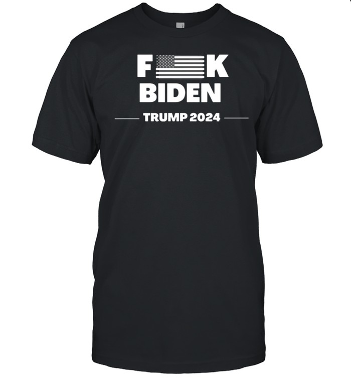 Fuck Biden American Flag Impeach Biden Trump 2024 Shirt