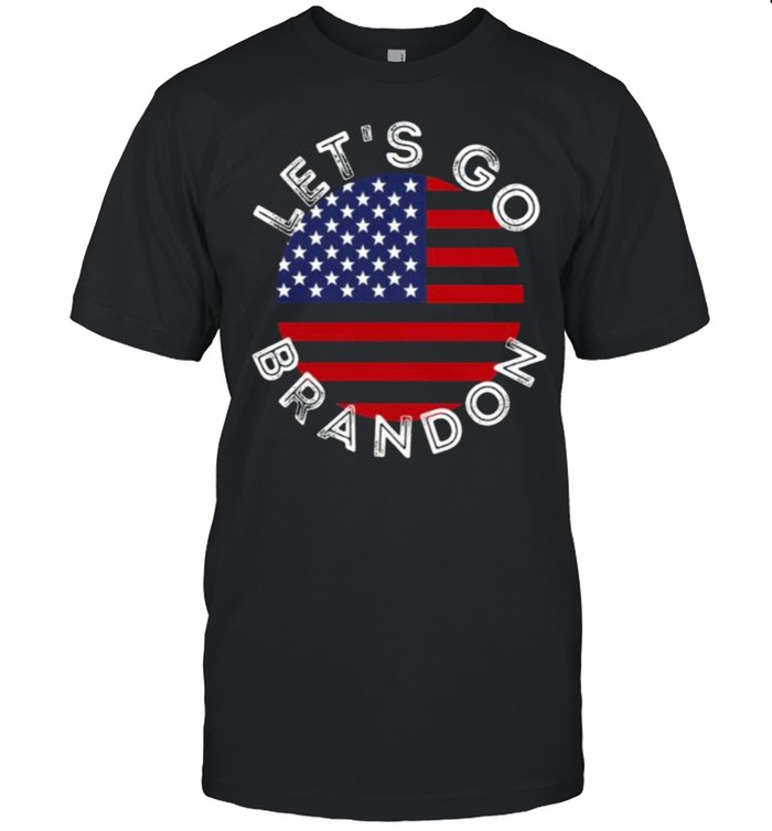 Let’s Go Brandon Liberal impeach Star Flag Tee Shirt