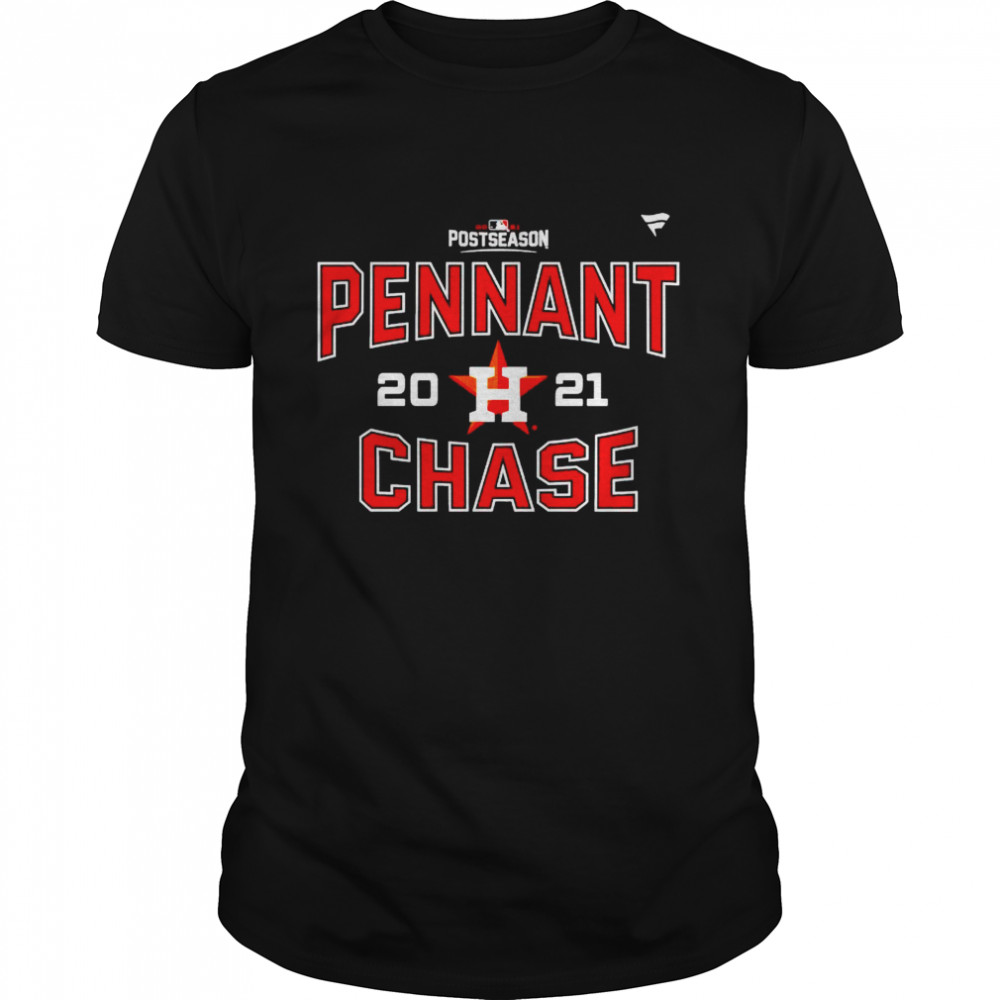 Original houston Astros 2021 postseason pennant chase shirt