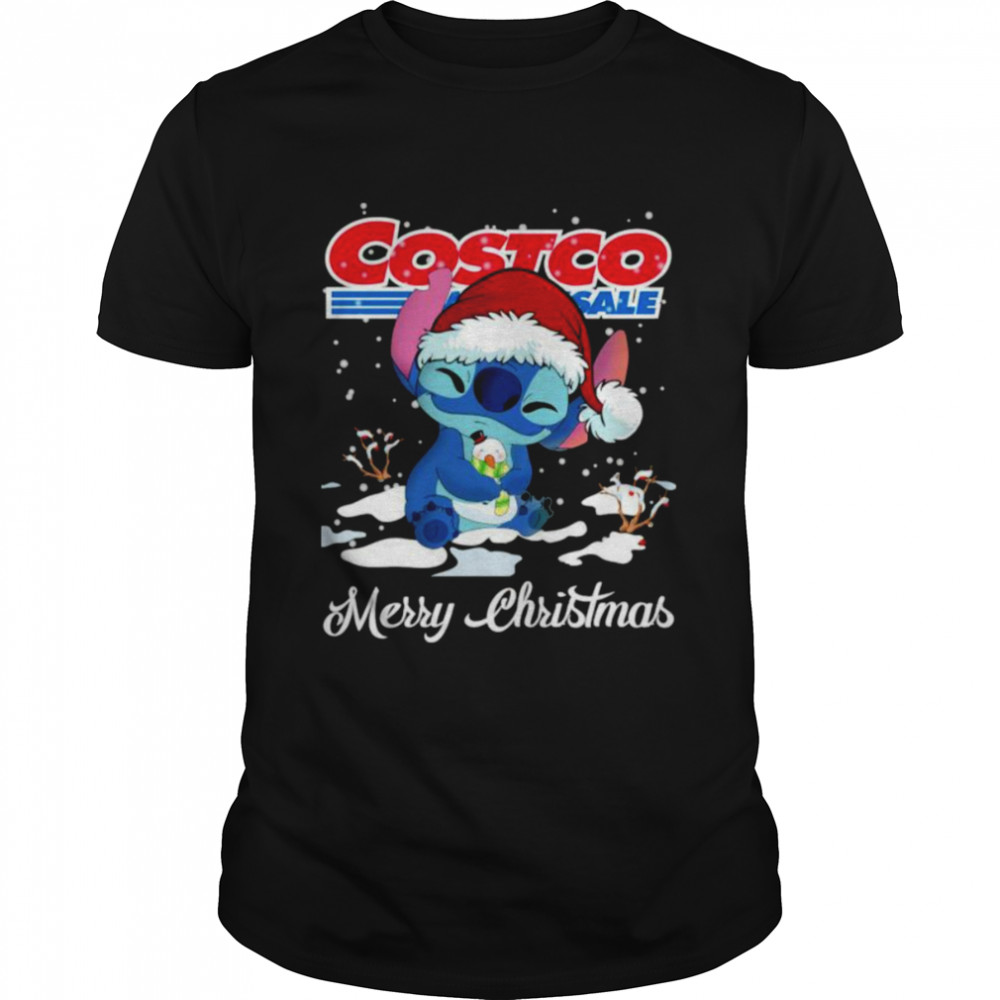 Original stitch hug Snowman Costco wholesale Merry Christmas 2021 shirt