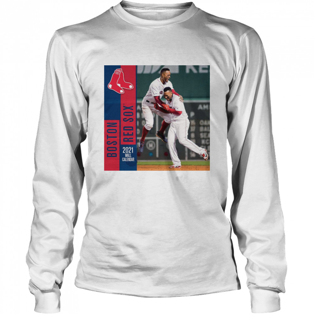 John F Turner Boston Red Sox 2021  Long Sleeved T-shirt