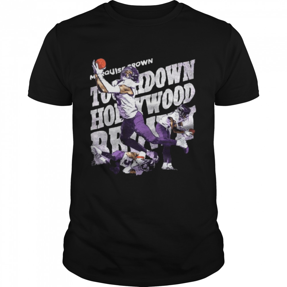 Marquise Brown Hollywood Baltimore Football Shirt