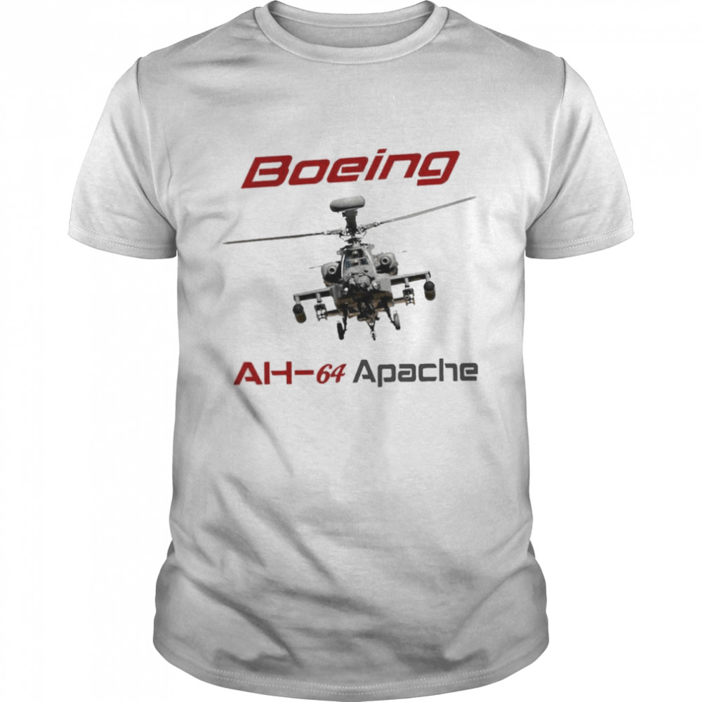 Boeing AH 64 Apache shirt