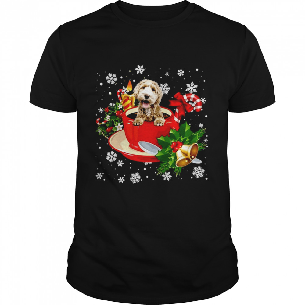 Labradoodle Christmas Dog Shirt