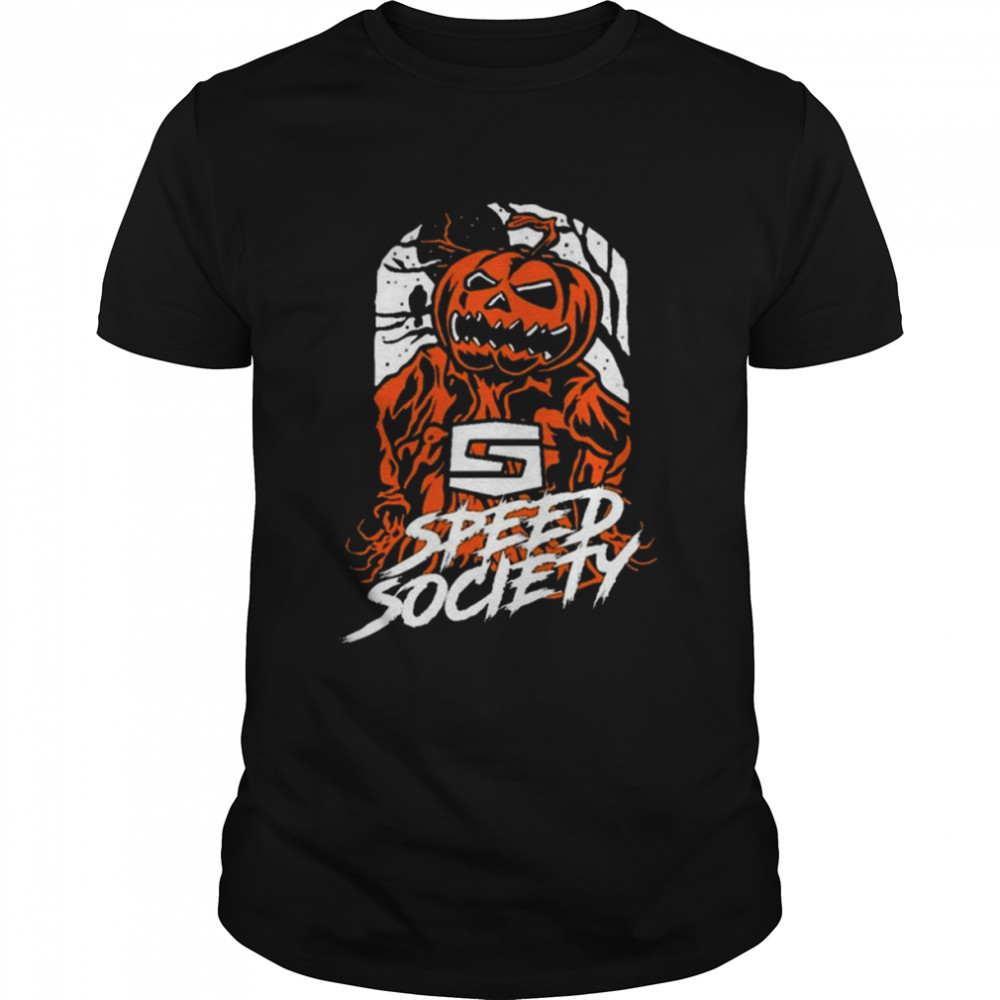 Pumpkin Speed Society Halloween shirt