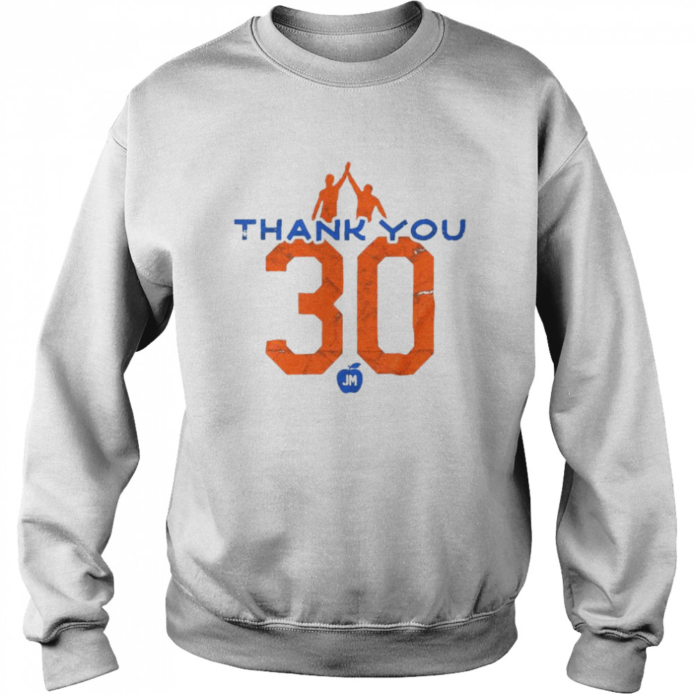 Thank You 30 JM  Unisex Sweatshirt