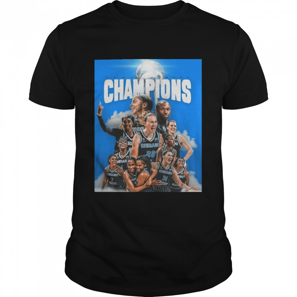 Chicago Sky 2021 WNBA Champions Poster Shirt