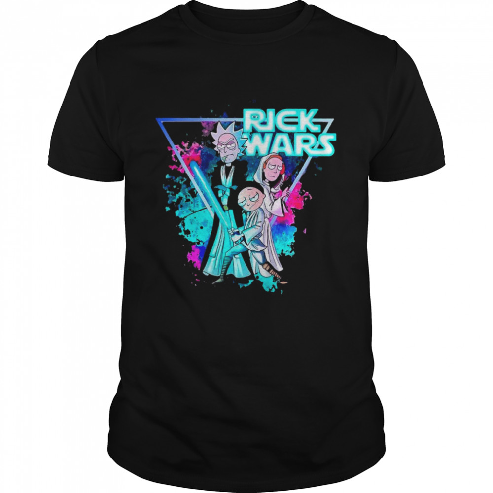 Rick and Morty cartoon Rick Wars shirt