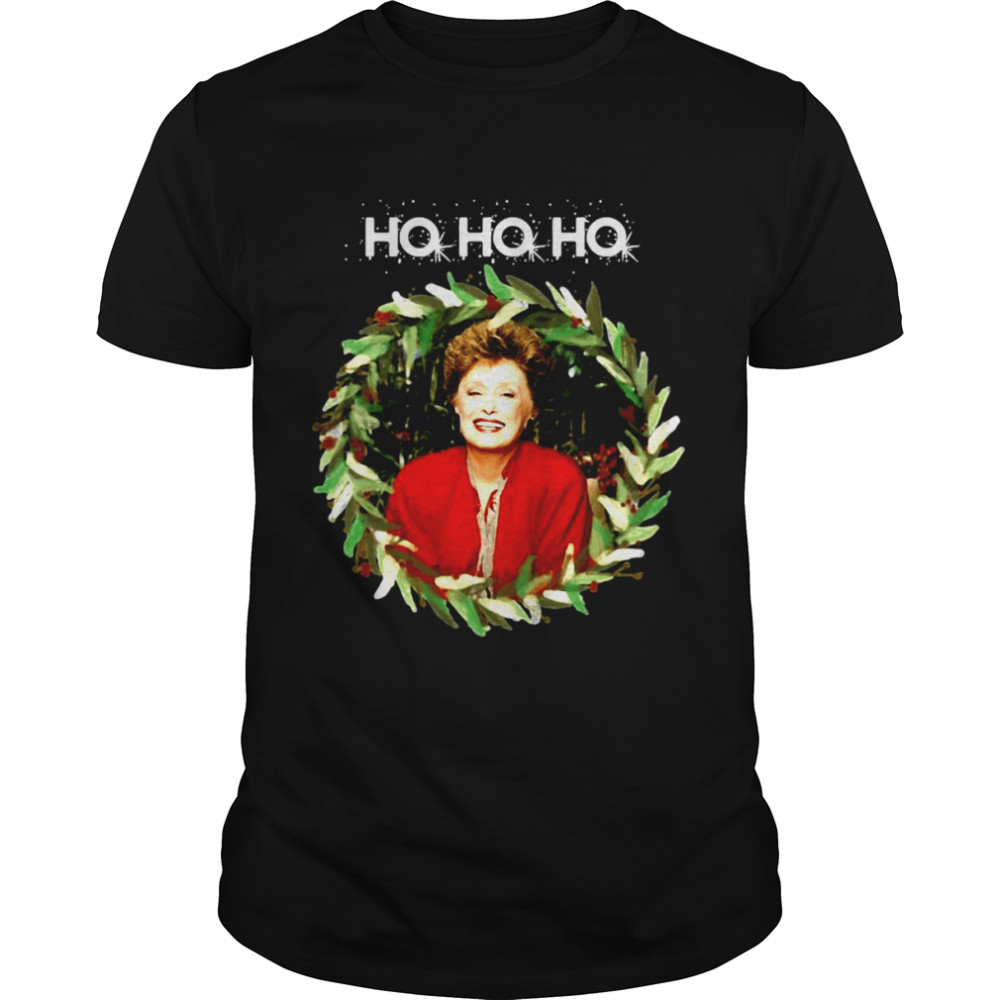 Ho Ho Ho Blanche Devereaux Christmas From The Golden Girls Sweater Shirt