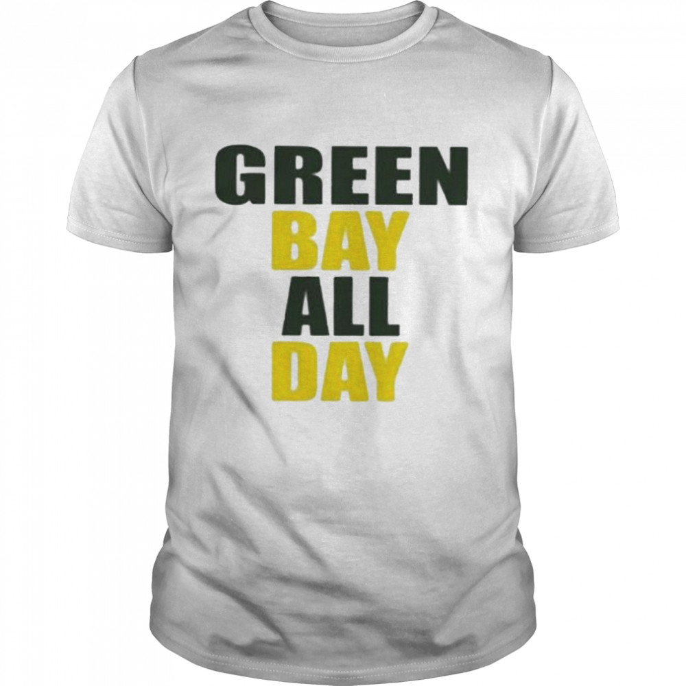 Awesome green Bay All Day Shirt