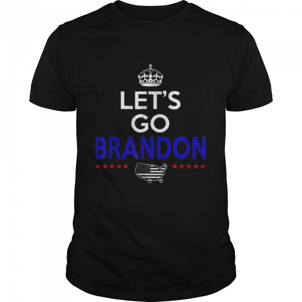 Let’s Go Brandon FJB Conservative Usa Flag Shirt