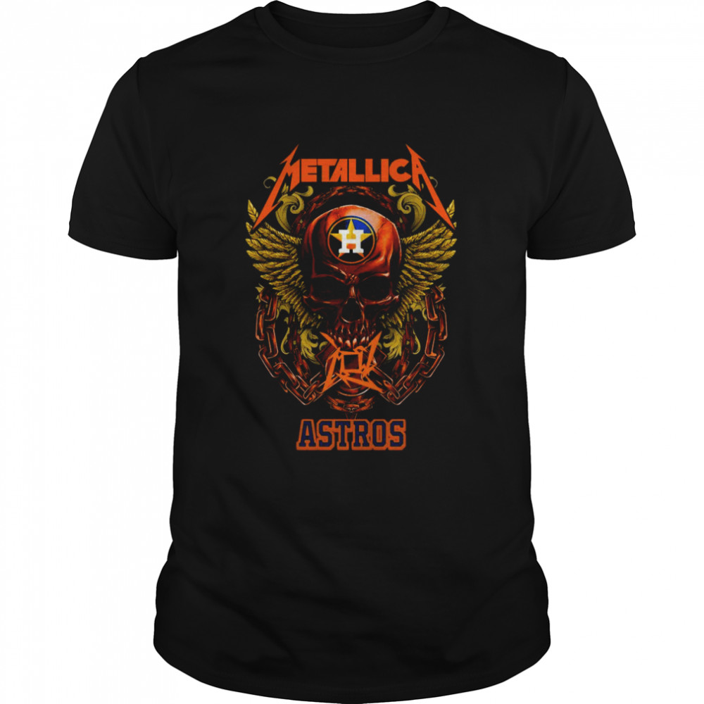 Skull Metallica Houston Astros 2021 shirt