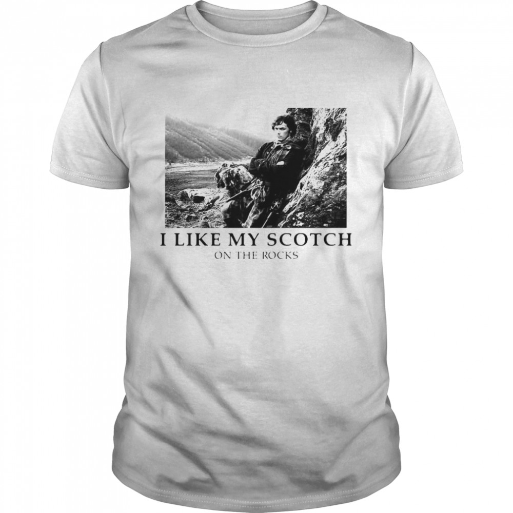 Outlander I Like My Scotch On The Rocks T-shirt